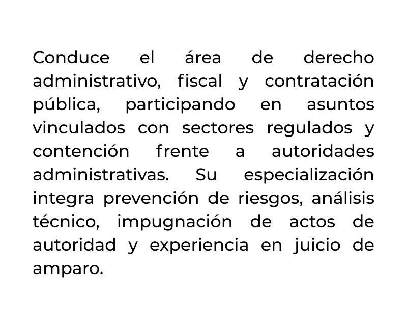 Perfil profesional de Lic. Cesar Iñaki Anaut Cervantes