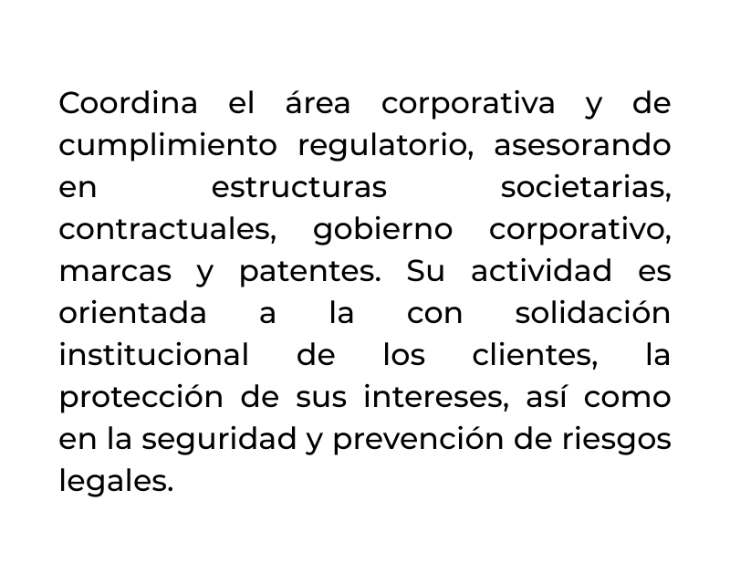 Perfil profesional de Lic. Diana Fernanda Avelar González